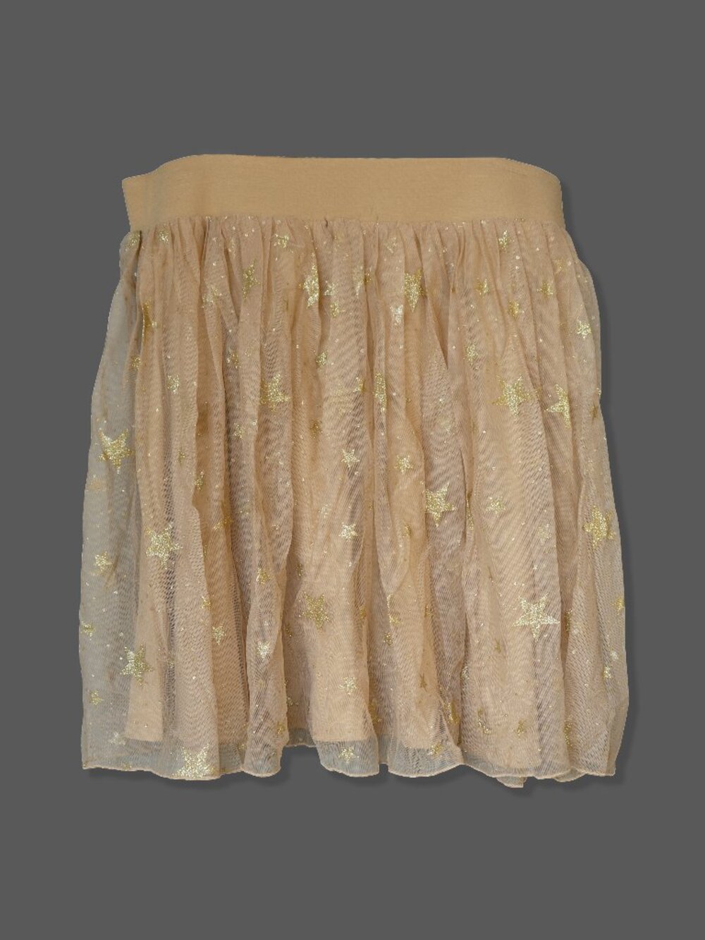 Torrid Celestial Tulle Skater Skirt Sheer Gold Star Glitter Sparkle Pull On - Picture 14 of 14
